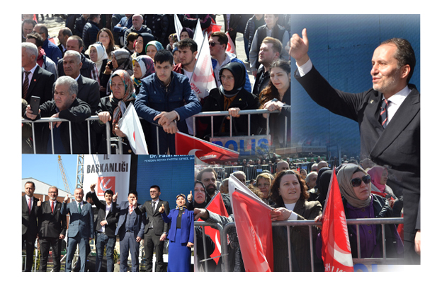 Fatih Erbakan, Giresun’dan Türkiye’yi  ‘Milli Görüş’e çağırdı