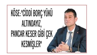 Photo of Fuat Köse mecliste çeklerin hesabını sordu