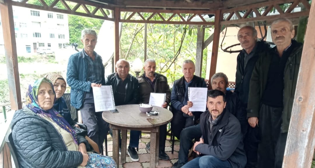 Dereli’de altın şirketi ‘arazi gaspçısı çıktı