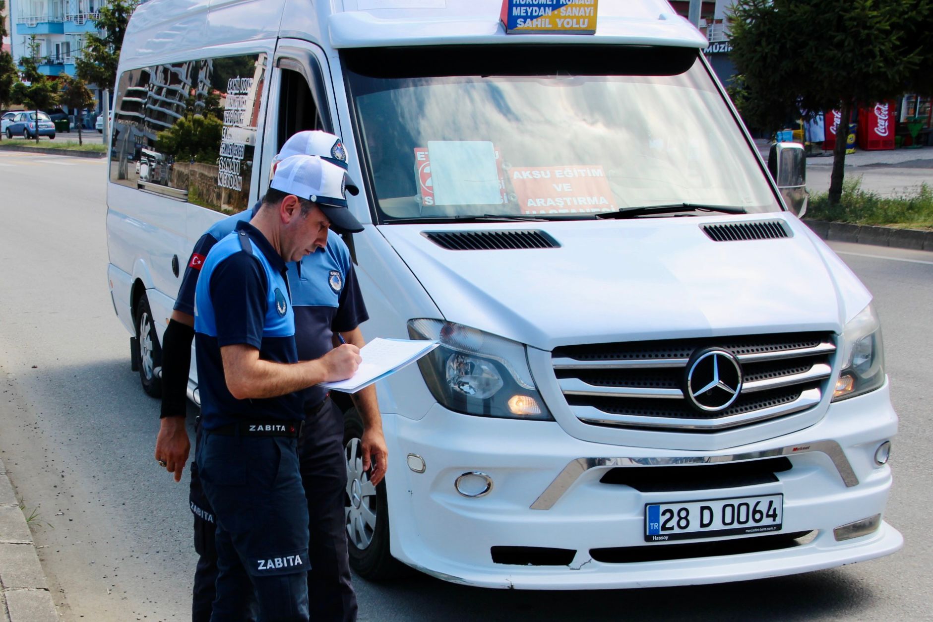 Klimasını çalıştırmayan dolmuşlara uyarı