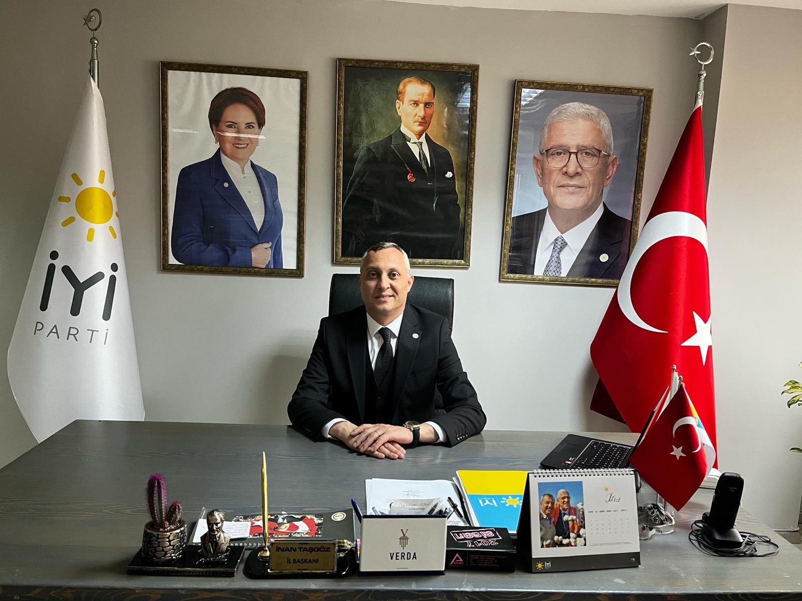 İYİ Parti İl Başkanı Taşgöz’den AKP-MHP-DEM İttifakı tepkisi : “Cumhuriyeti Yıktırmayacağız”