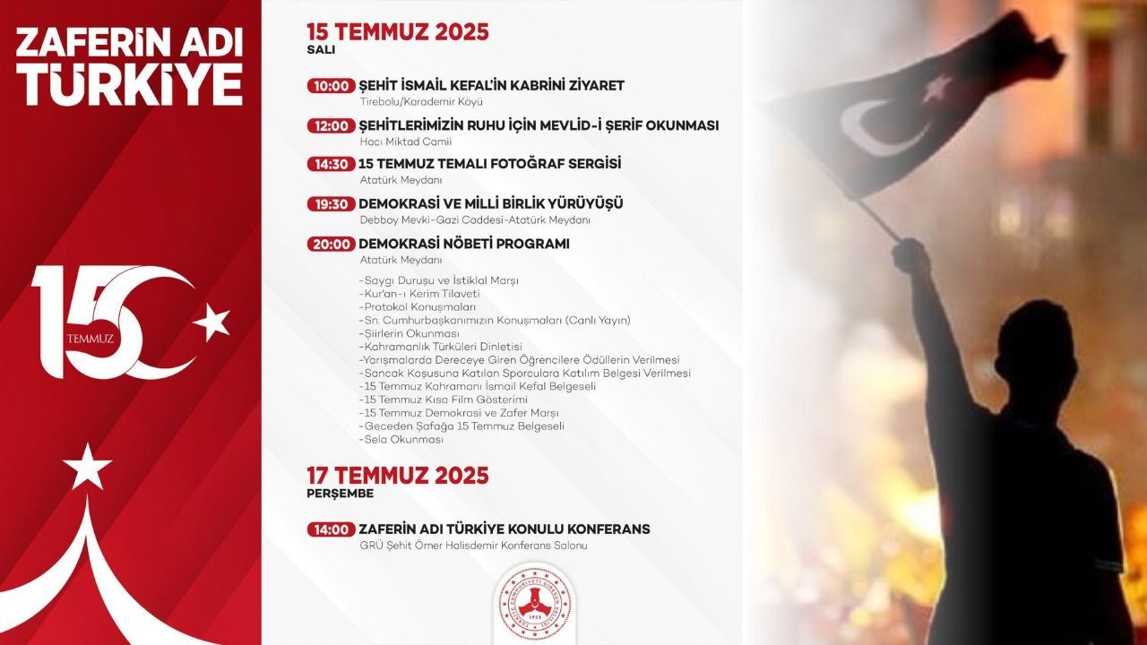 BUGÜN FETULLAHÇILARIN CUMHURİYETE DARBE GİRİŞİMİNİN VE KUTSAL DİRENİŞİN  9. YILDÖNÜMÜ