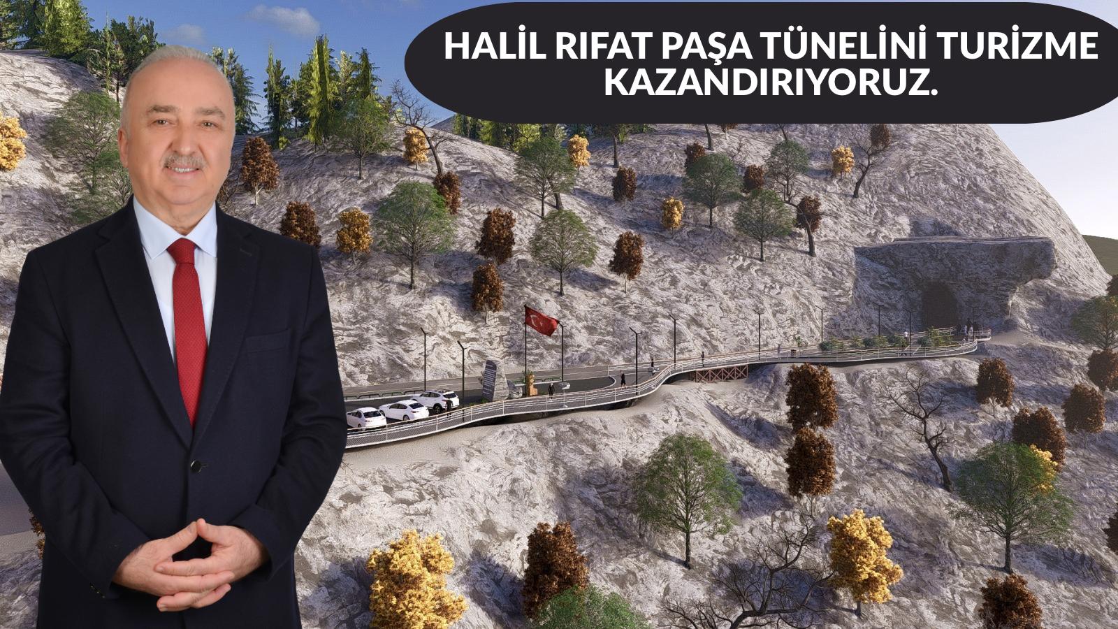 Halil Rıfat Paşa Tüneli’ne turizm projesi