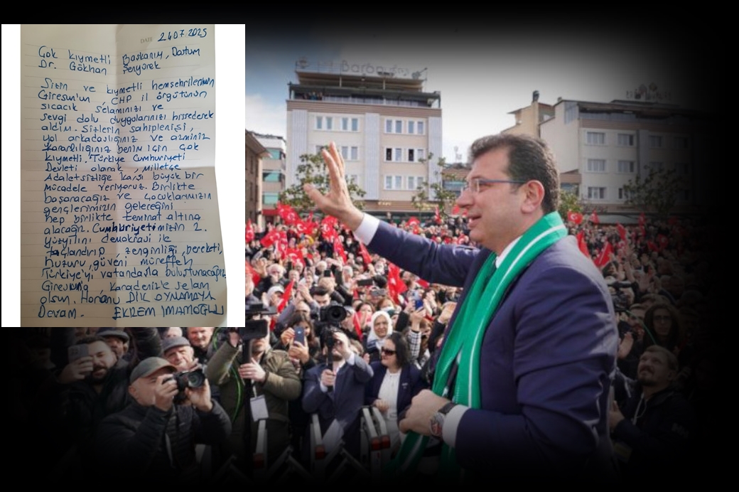 Ekrem İmamoğlu’dan Giresunlular’a mesaj: “Horonu dik oynamaya devam” Ekrem İmamoğlu’dan Giresunlular’a mesaj: “Horonu dik oynamaya devam”