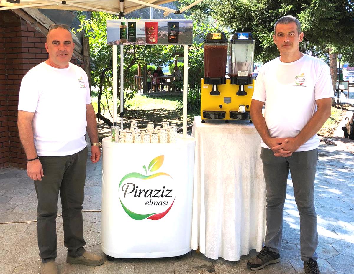Piraziz Elması Çayı büyük ilgi gördü, kahve ve diğer ürünler de geliyor Piraziz Elması Çayı büyük ilgi gördü, kahve ve diğer ürünler de geliyor