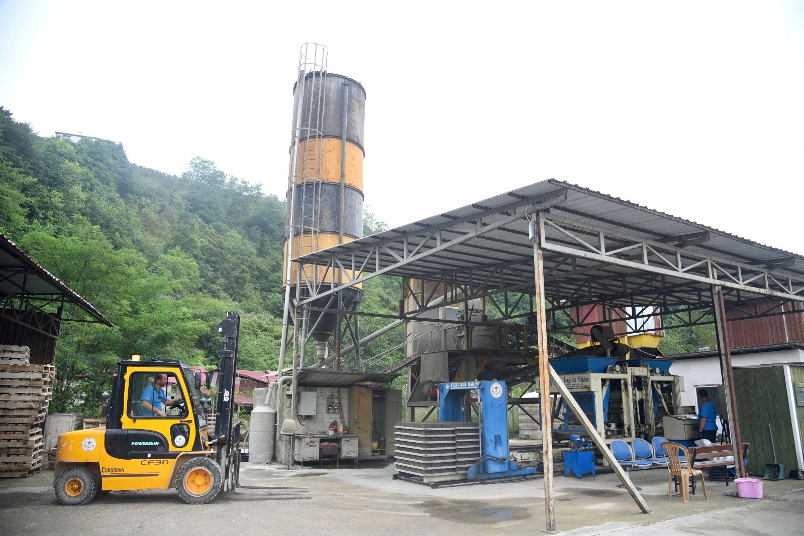 GİRESUN BELEDİYESİ  KONKASÖR TESİSİ ÜRETİYOR