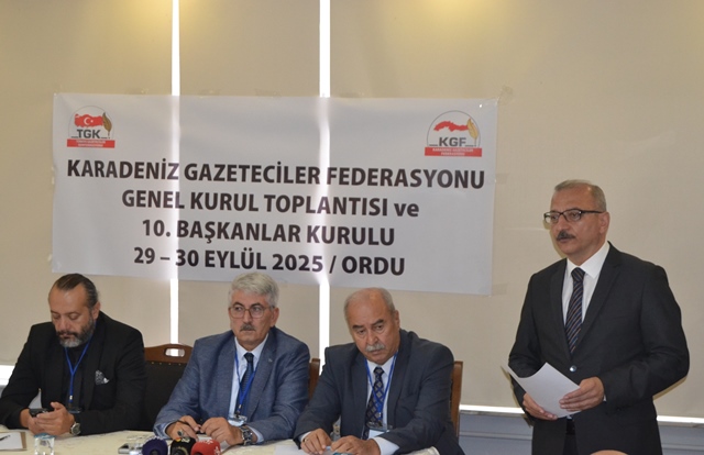 Giresunlu gazeteciler de Karadeniz Gazeteciler Federasyonu yönetiminde…