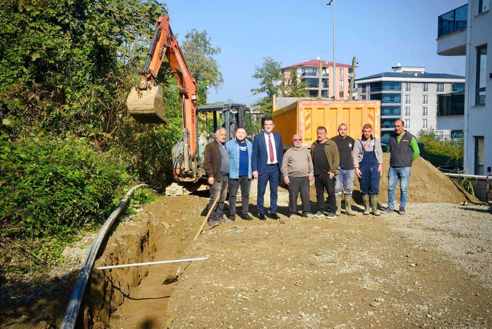 GİRESUN BELEDİYESİ İÇME SUYUNA YATIRIMLARINI SÜRDÜRÜYOR GİRESUN BELEDİYESİ İÇME SUYUNA YATIRIMLARINI SÜRDÜRÜYOR