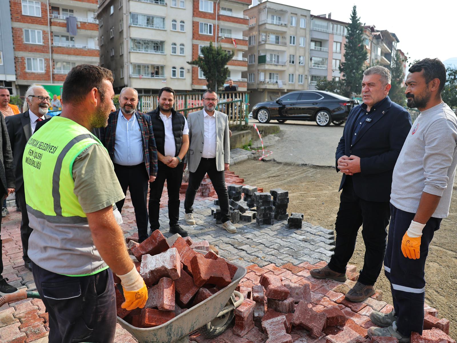 NECMİ SIBIÇ BULANCAK’IN ÇEHRESİNİ DEĞİŞTİRİYOR NECMİ SIBIÇ BULANCAK’IN ÇEHRESİNİ DEĞİŞTİRİYOR