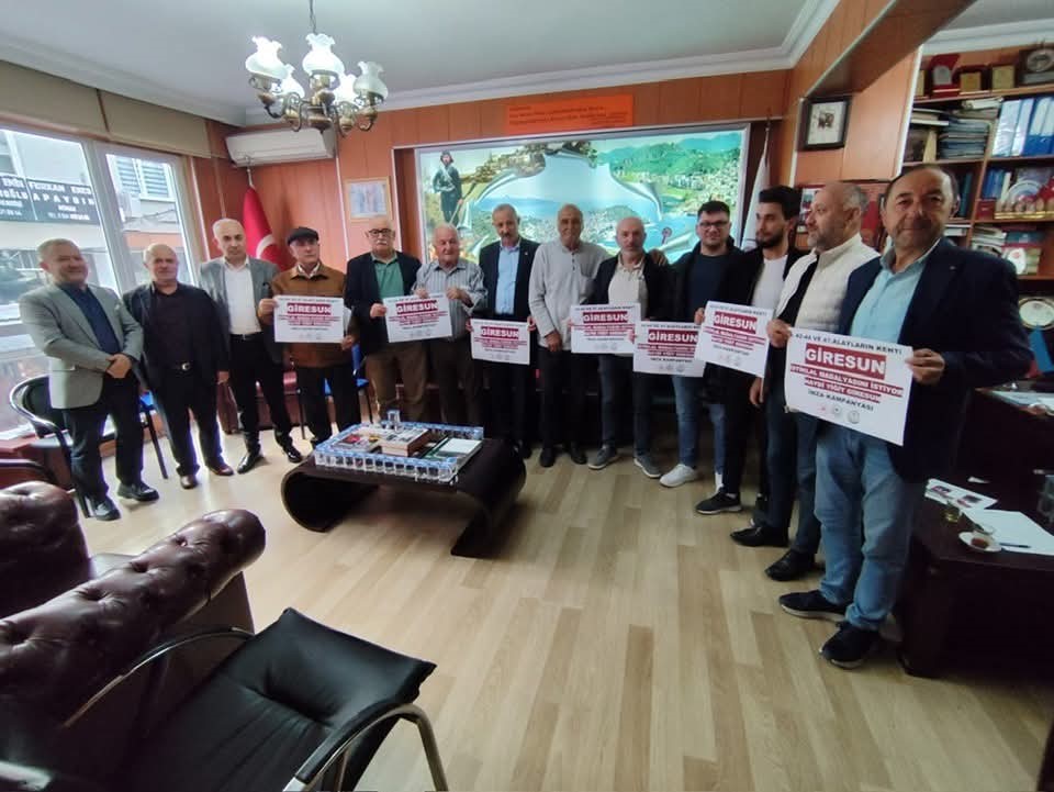 Giresun’a Yiğit ünvanı için hedef 200 bin imza