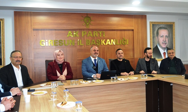 Ak Parti Giresun İl Başkanı  Yılmaz: “Güney Çevre Yolu için Cumhurbaşkanımıza talepte bulunduk”