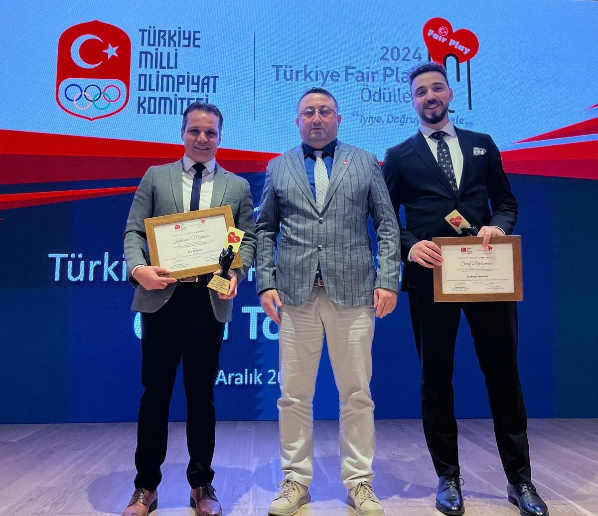 TÜRKİYE OLİMPİYAT KOMİTESİ’NDEN GİRESUN’A İKİ ÖDÜL