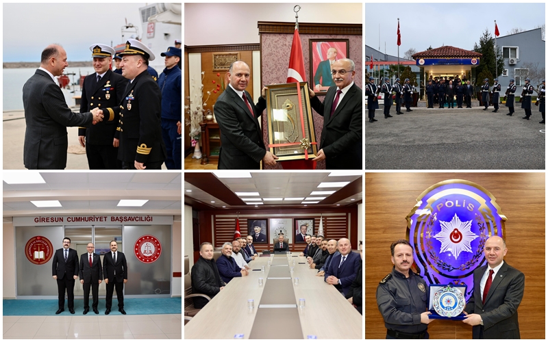 Vali Mehmet Fatih Serdengeçti Giresun’a veda ediyor