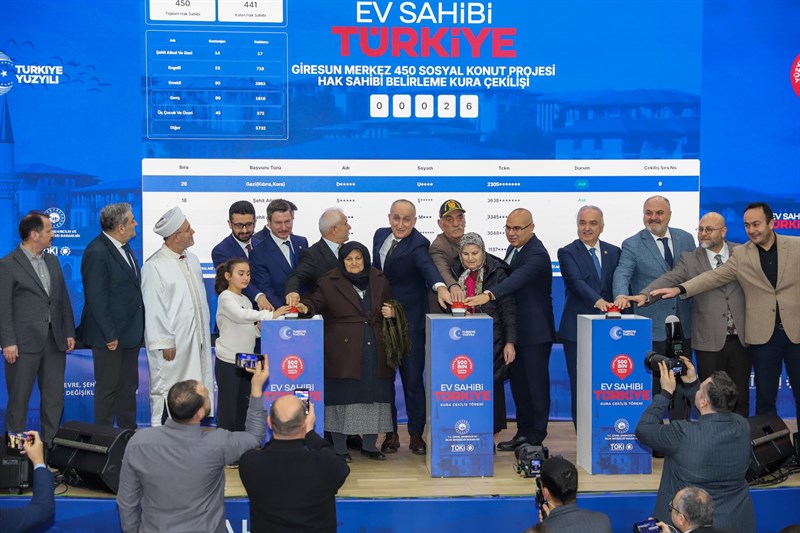 TOKİ konutları için başvuran26 bin 301 kişiden 1676 kişi hak sahibi oldu TOKİ konutları için başvuran26 bin 301 kişiden 1676 kişi hak sahibi oldu