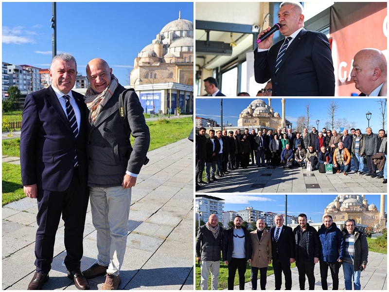 Başkan Necmi Sıbıç gazetecilerle buluştu