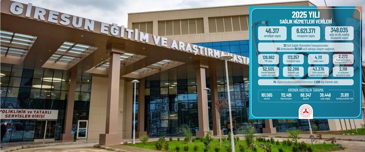 Giresunlular 2025’de hastalıklarla boğuştu. Veriler ürpertici…