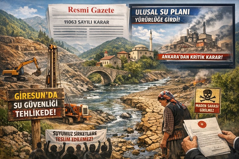 Cumhurbaşkanı onayladı: Giresun’un %85’i maden sahası ilan edildi