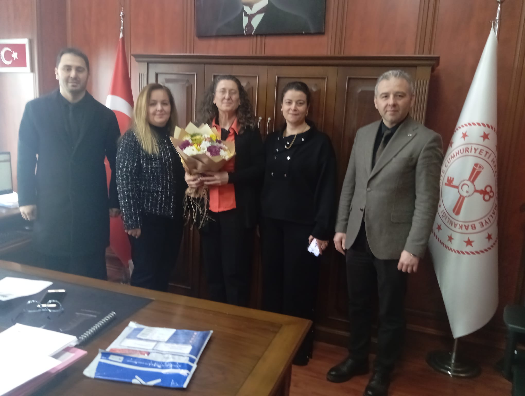 TÜRK BÜRO SEN’DEN DEFTERDARLIK ZİYARETİ