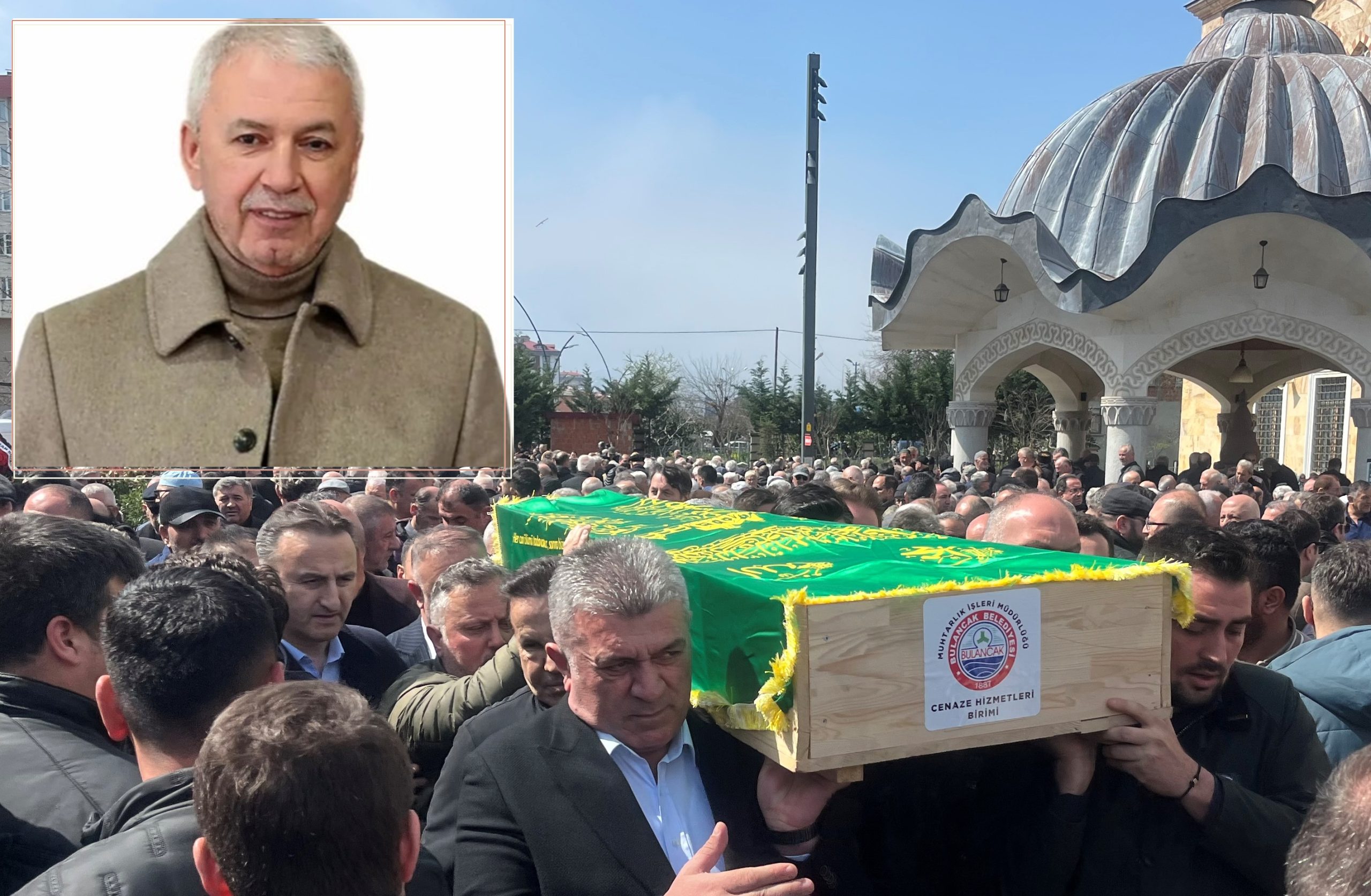 Bulancaklılar Ahmet Çulfaz’a son görev için Sarayburnu camisindeydi