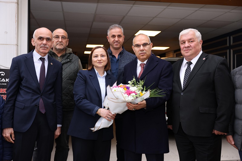 Vali Koç’tan Nurittin Karan’a ziyaret