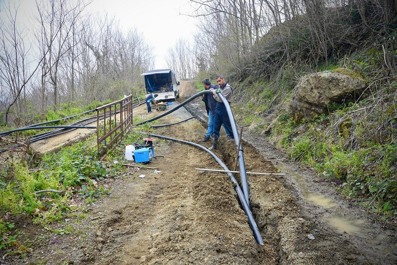 280 TON KAPASİTELİ SU DEPOSU HİZMETE GİRİYOR