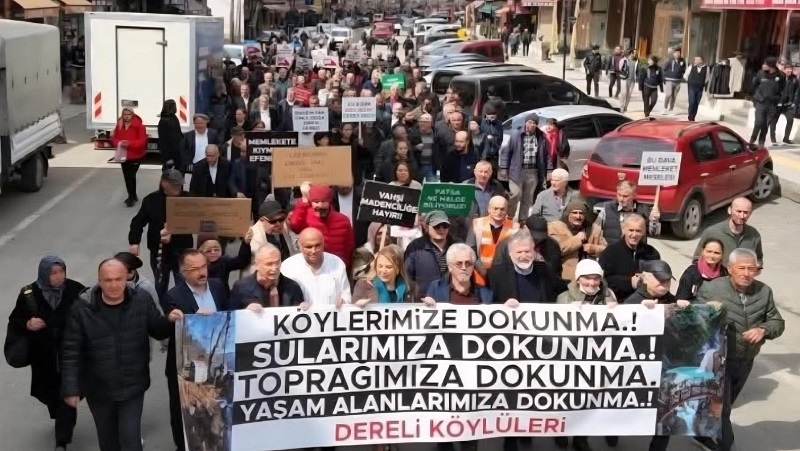 MADEN İŞGALİNE TEPKİ ÇIĞ GİBİ BÜYÜYOR.