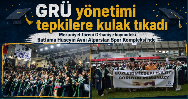 Giresun Üniversitesi mezuniyet töreni yeri değişti