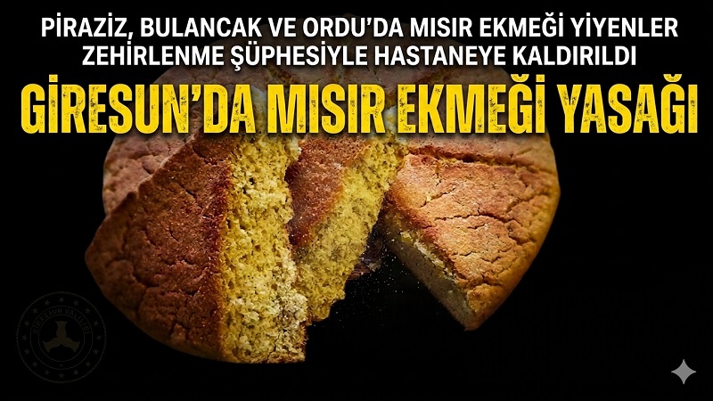 Giresun’da zehirlenmeler sonrası alarm