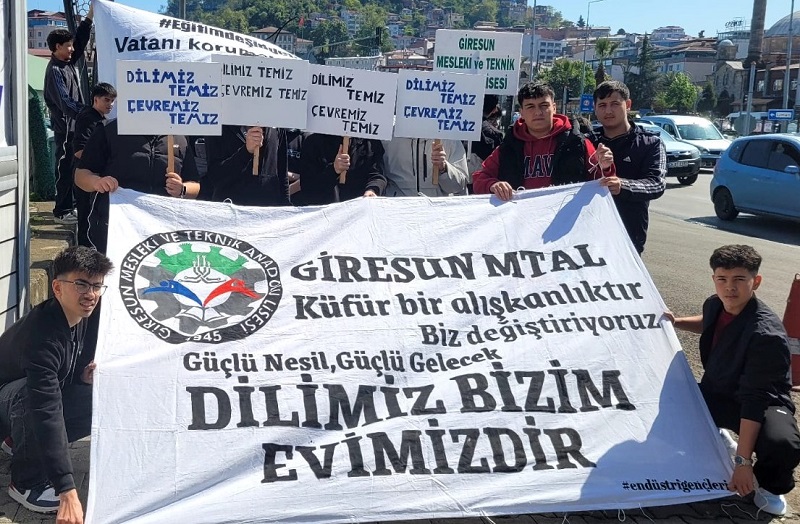 Giresun MTAL öğrencilerinden Örnek Davranış