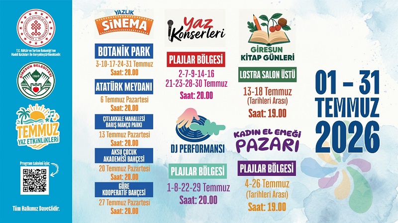 BELEDİYEDEN DOLU DOLU YAZ PROGRAMI BELEDİYEDEN DOLU DOLU YAZ PROGRAMI