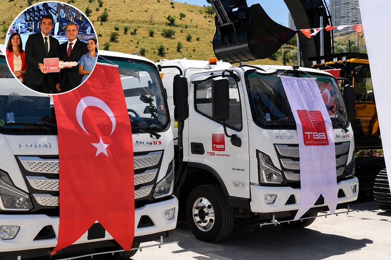 GİRESUN BELEDİYESİ’NE 9,5 MİLYON TL’LİK ARAÇ