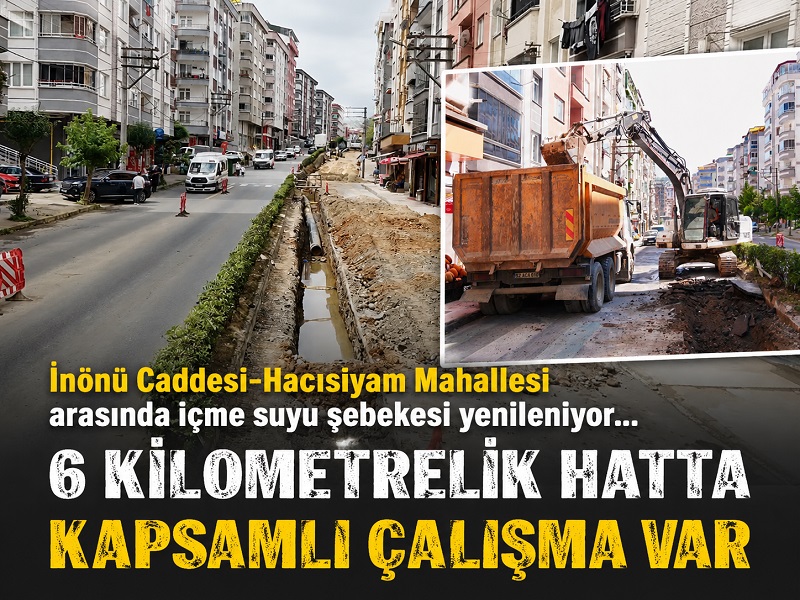 Giresun Belediyesi’nden 31, 5 milyonluk altyapı projesi