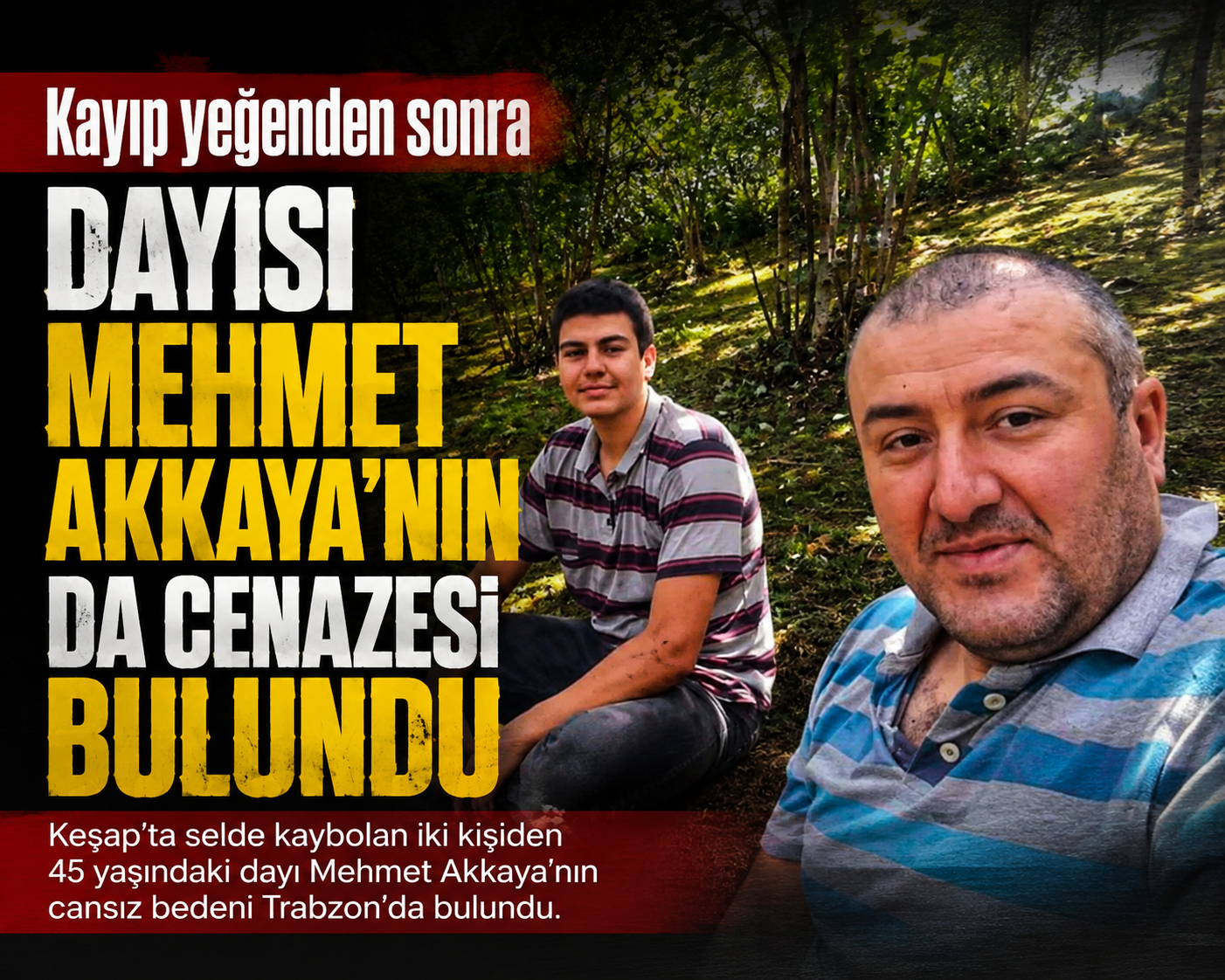 Keşap’ta sel sularına kapılan kişinin cenazesi Trabzon’da bulundu Keşap’ta sel sularına kapılan kişinin cenazesi Trabzon’da bulundu