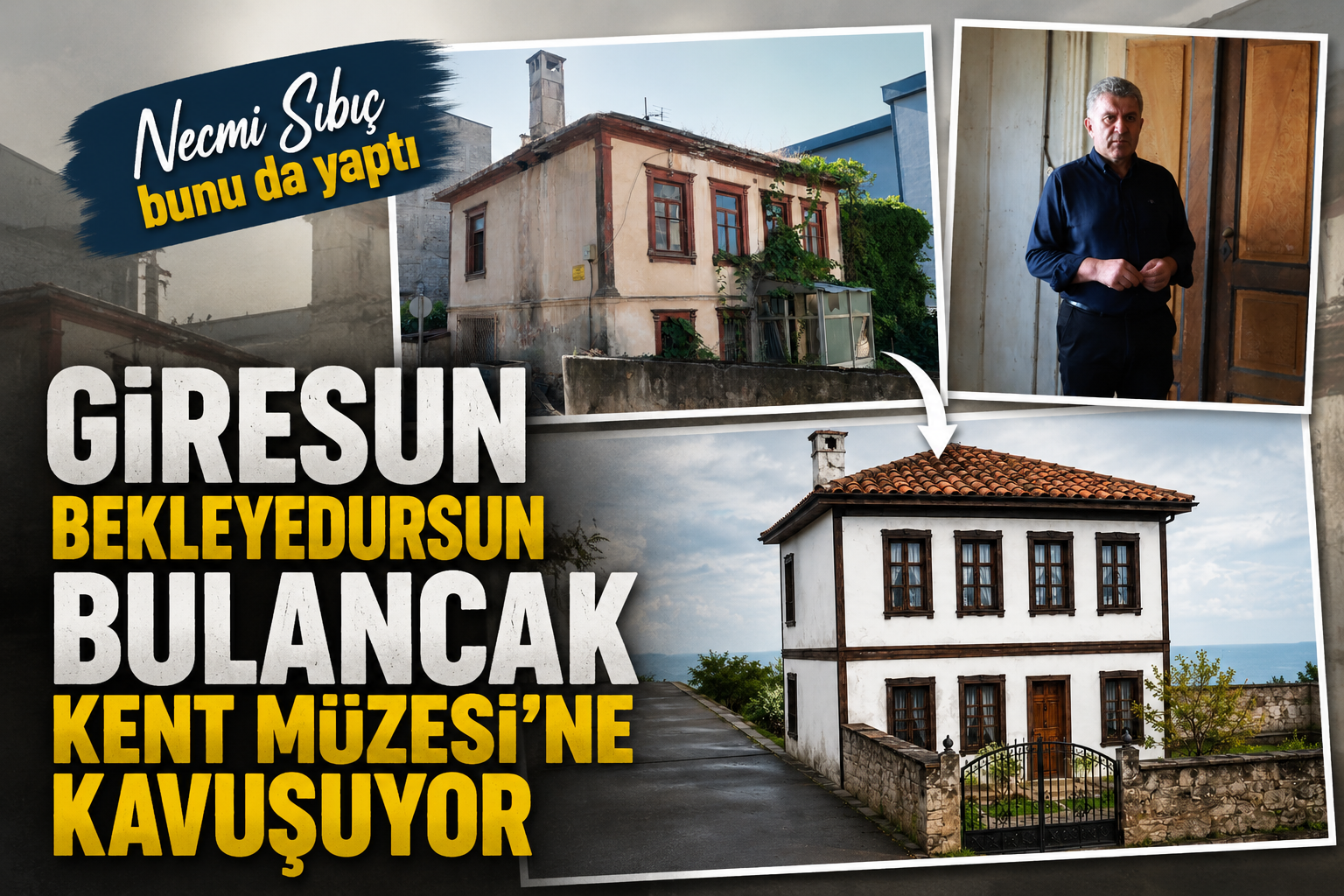 120 yıllık bina Kent Müzesi oluyor 120 yıllık bina Kent Müzesi oluyor
