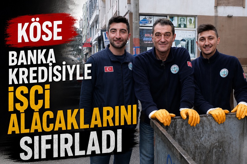 Giresun Belediyesi çalışanlarına borçsuz
