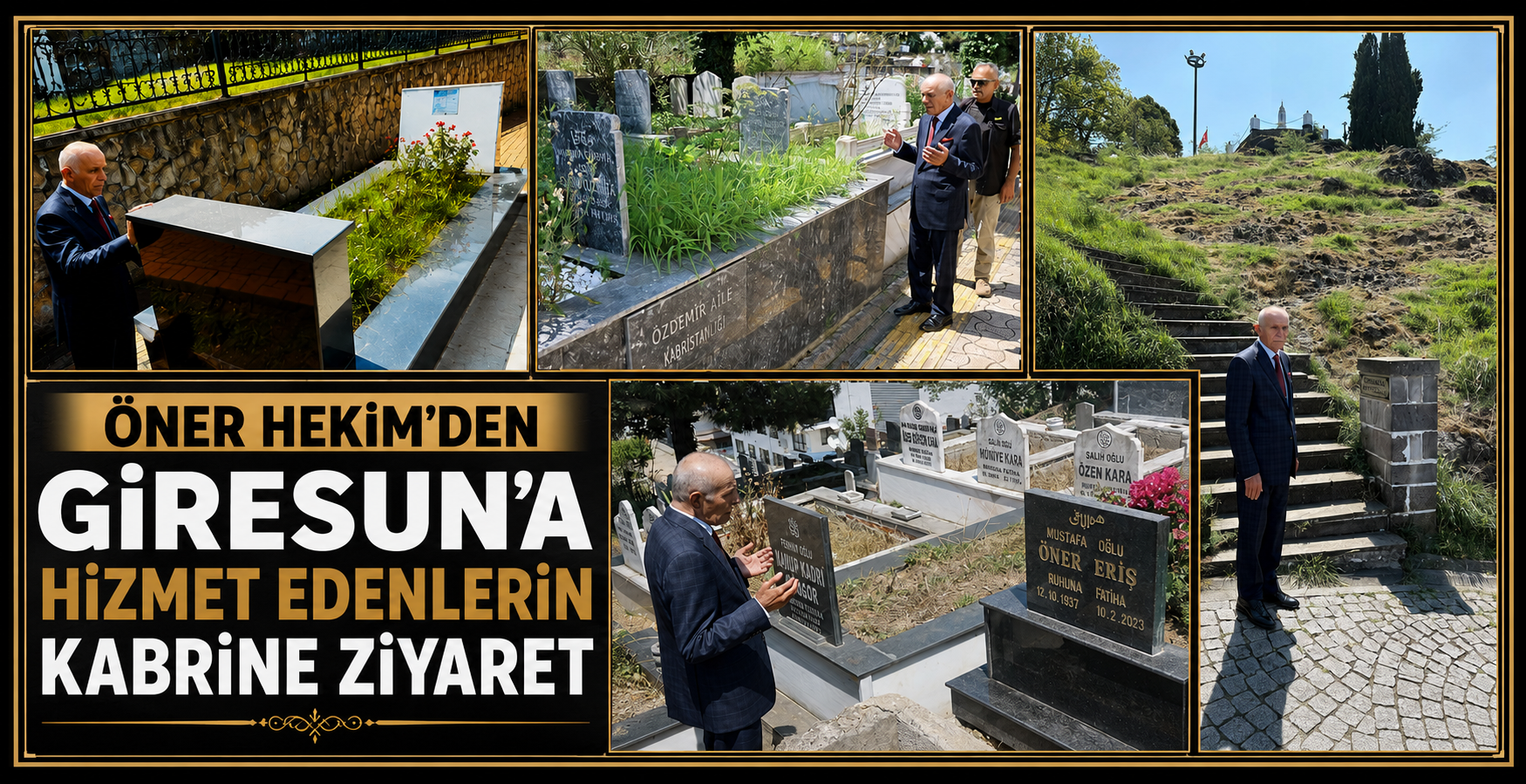 DR.ÖNER HEKİM’İN İLK ZİYARETİ OSMAN AĞA’YA… DR.ÖNER HEKİM’İN İLK ZİYARETİ OSMAN AĞA’YA…