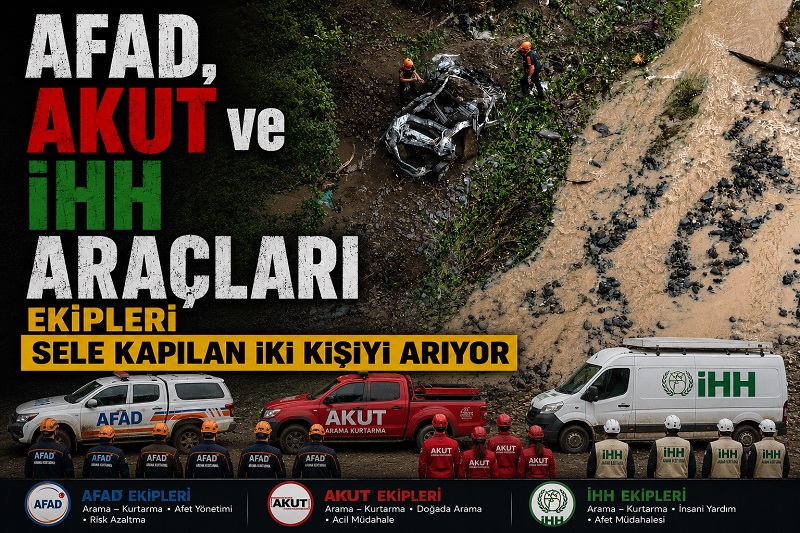 SEL SULARINA KAPILANLARIN KİMLİKLERİ BELİRLENDİ
