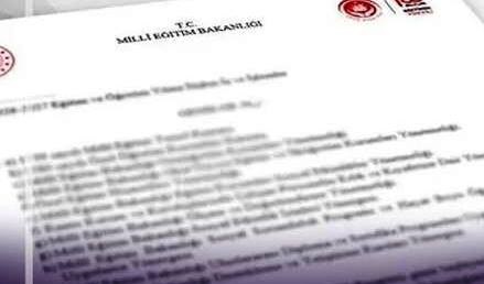 MİLLİ EĞİTİM BAKANLIĞI’NDAN OKULLARA YASAK GENELGESİ MİLLİ EĞİTİM BAKANLIĞI’NDAN OKULLARA YASAK GENELGESİ