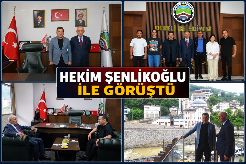 DR. ÖNER HEKİM’DEN DERELİ’YE ZİYARET