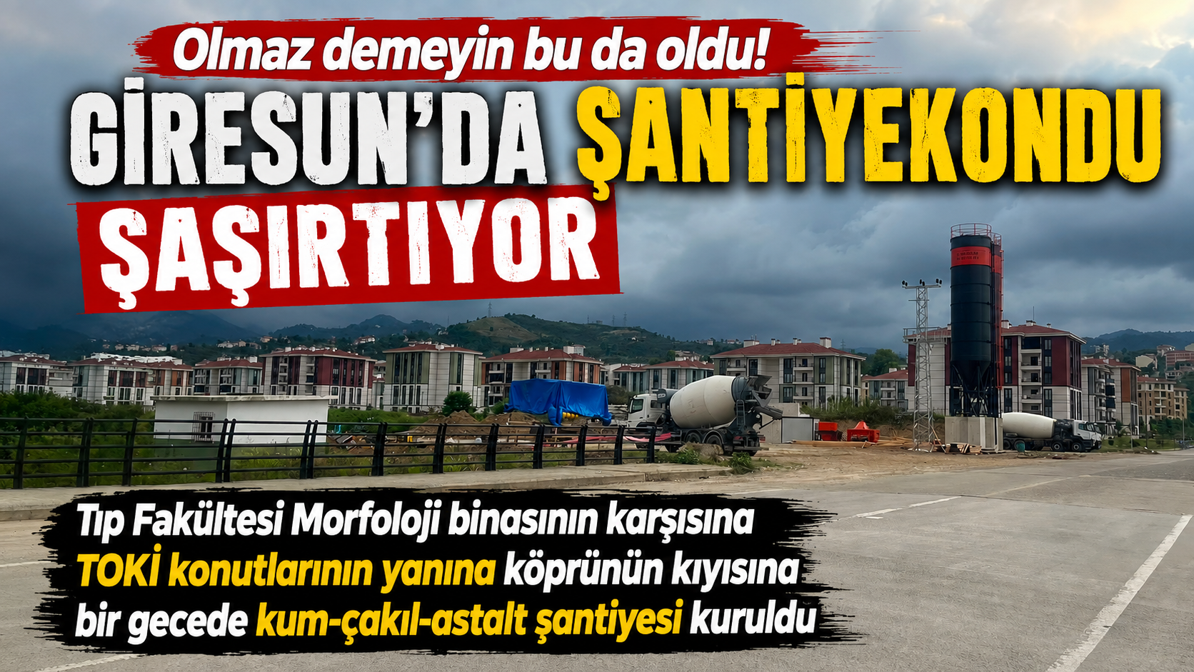 Bu şantiyeye kim izin verdi? Bu şantiyeye kim izin verdi?
