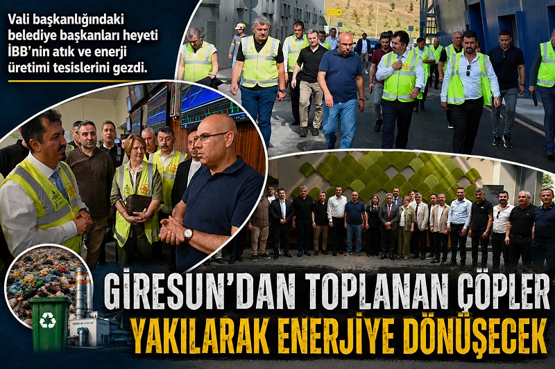 Giresun’un çöpü için ilk adım