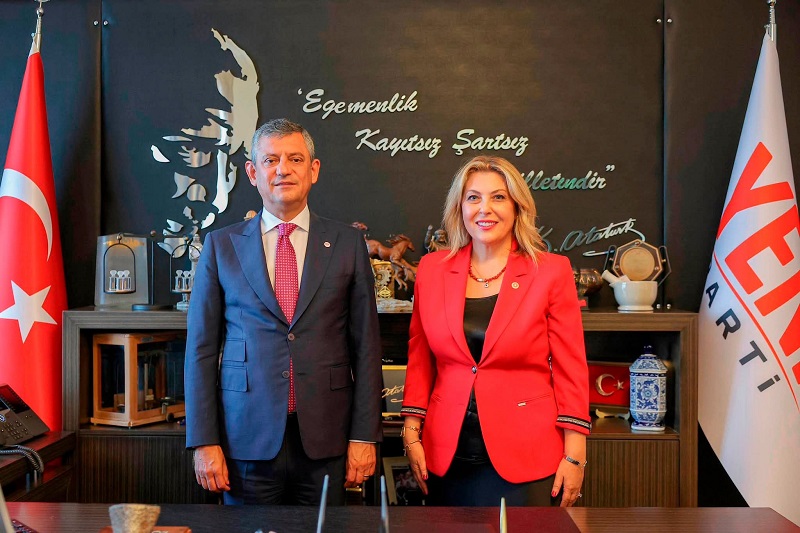 Elvan Işık Gezmiş, YENİ Parti Genel Başkanı Özgür Özel’le görüştü