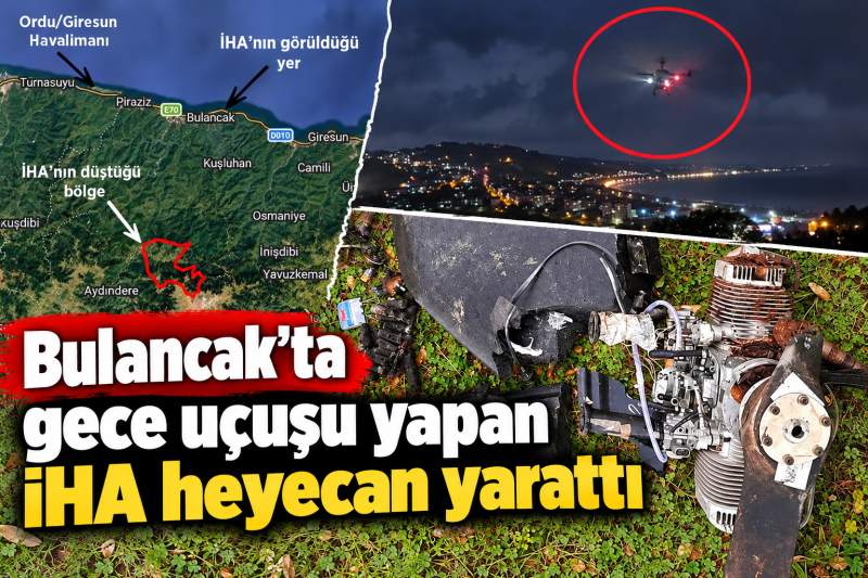Burunucu’nda Kamikaze İHA uçtu iddiası…
