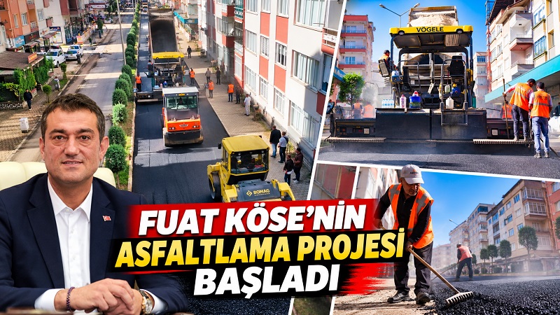 GİRESUN’UN EN UZUN GÜZERGAHI ASFALTLANIYOR